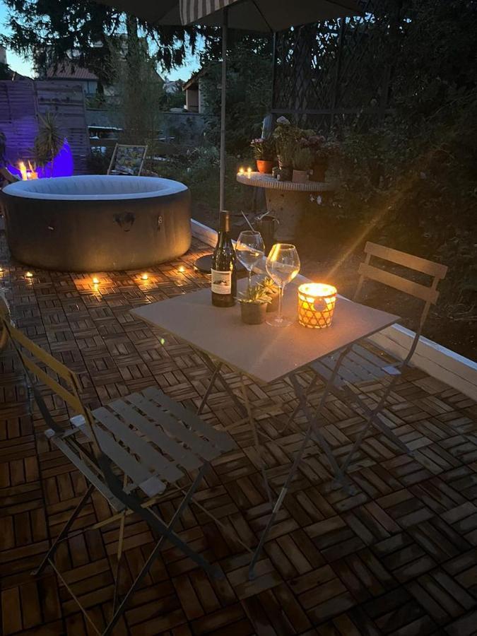 Superbe Appartement Avec Jacuzzi Avec Jardin Prive Lyon Zewnętrze zdjęcie